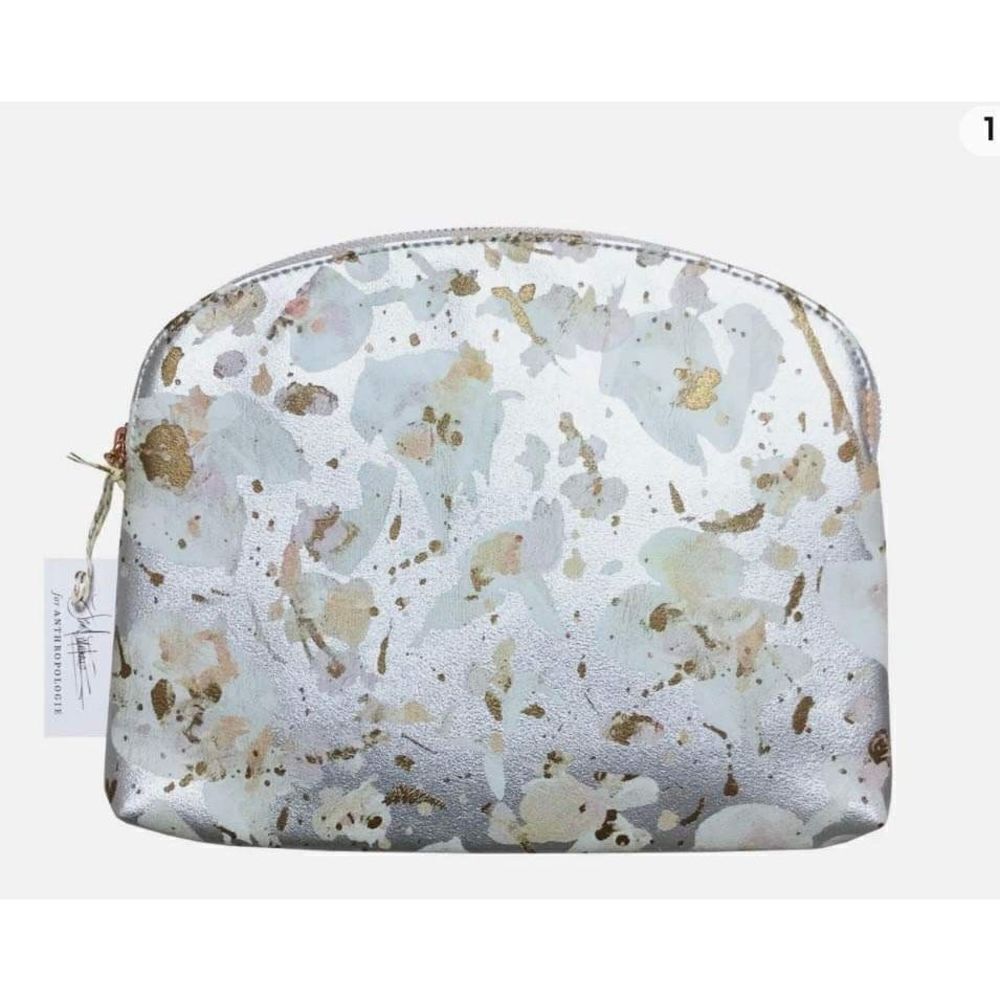 New Anthropologie Liza Hathaway Matthew’s  Travel  Holder Travel Zip Pouch Bag